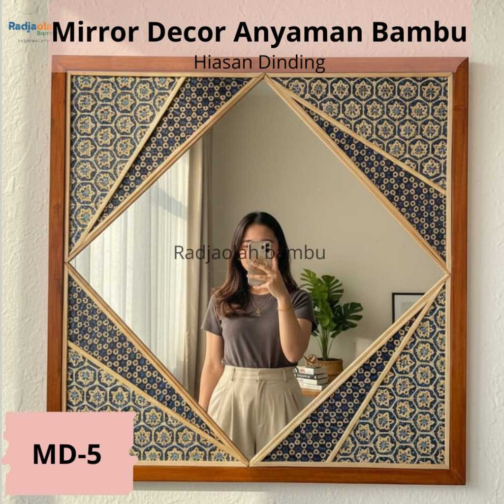 Cermin Hiasan dinding / Wall Decor Cermin / Cermin Dekorasi Dinding aesthetic / Cermin Estetik / Cer