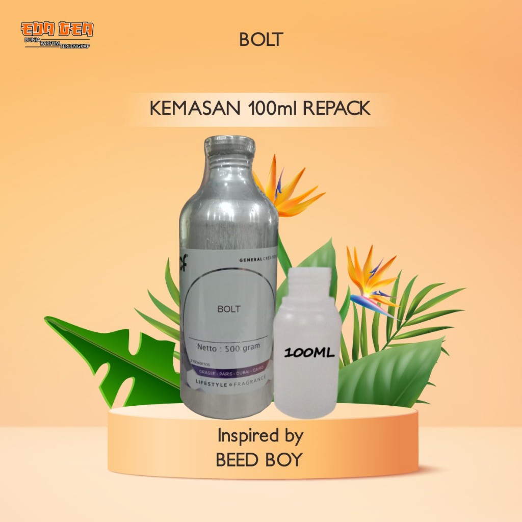 bibit parfum murni BOLT GCF 100ML