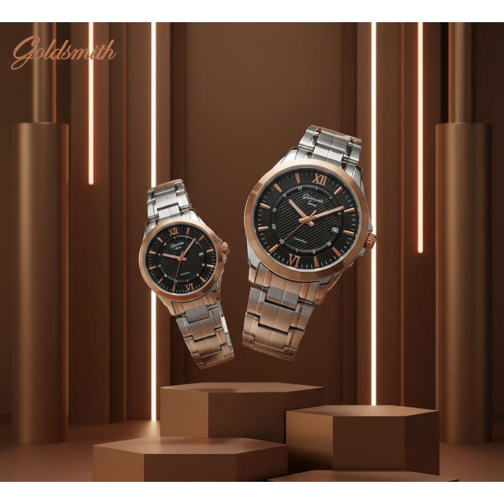 Jam Tangan Goldsmith Time 8032 / 8033 RT