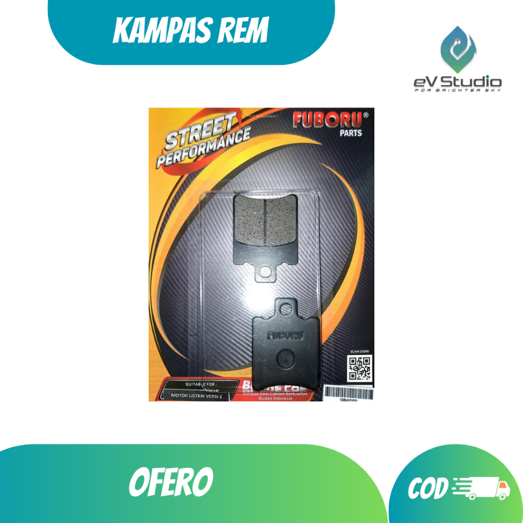 KAMPAS REM BELAKANG MOTOR LISTRIK OFERO / KAMPAS REM BELAKANG SEPEDA LISTRIK OFERO