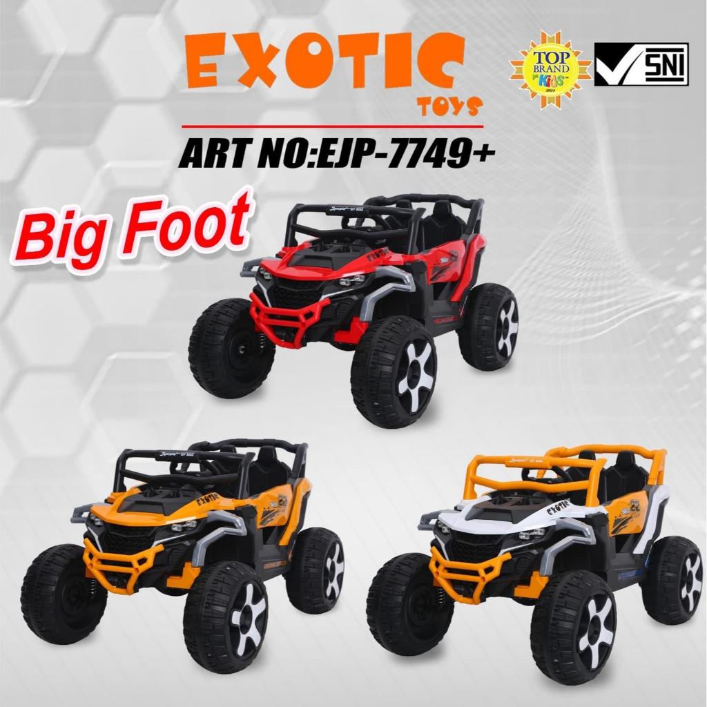Mainan Mobil Aki Big Foot Ban Karet