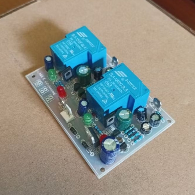 KIT PROTECT SPEAKER MGE PRODUCT Stereo DC Output & Delay Anti Jedug Power Amplifier