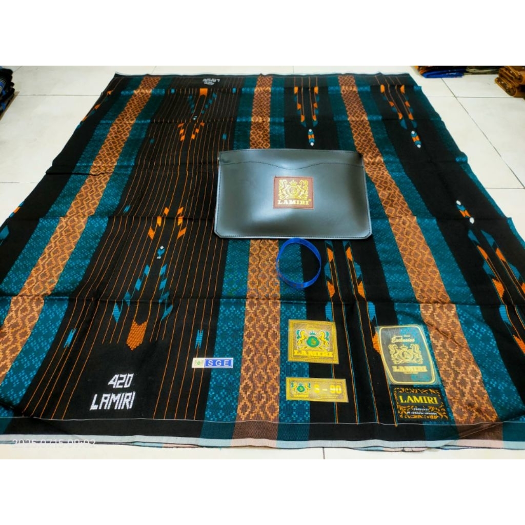 SARUNG LAMIRI TIPE SGE JAHITAN TENGAH FULL SONGKET MESRES SUPER BISA COD