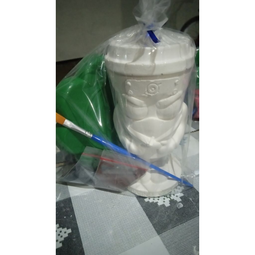 paket celengan karakter lukis