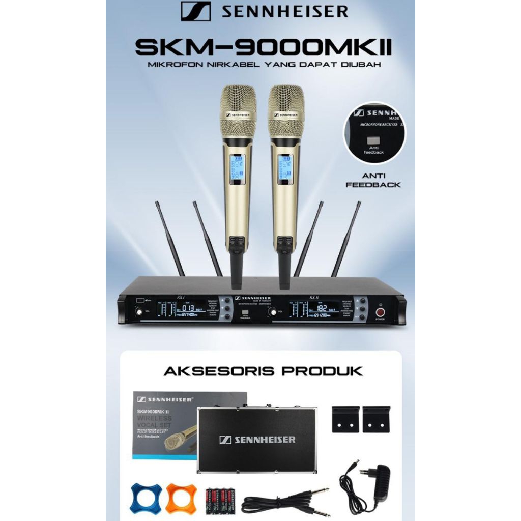MIFROPHONE WIRELESS SENNHEISER SKM-9000 MK II
