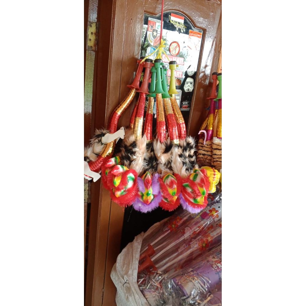Terompet Barongsai Terompet Naga Terompet anak anak Terompet tahun baru isi [10pcs]