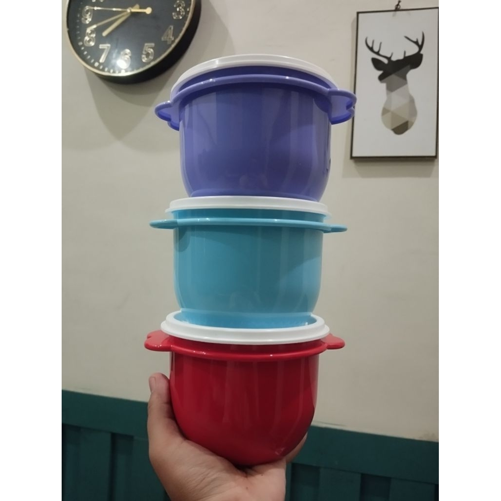 Star Bowl Tupperware / pc (bowl kuping) (baru bukan seken)