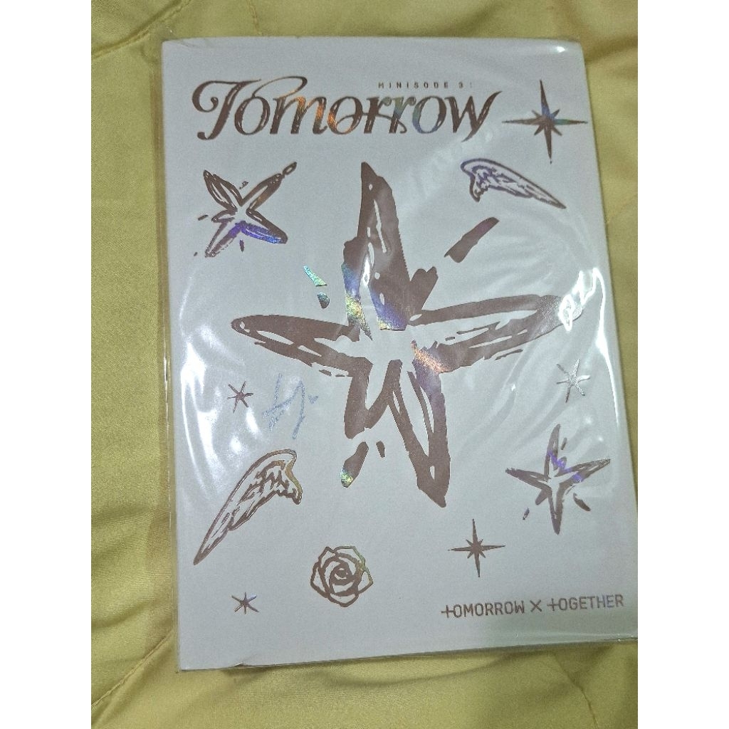 ALBUM ONLY TAEHYUN SIGNED ALBUM TOMORROW X TOGETHER TXT MINISODE 3 - TOMORROW PROMISE VERSION