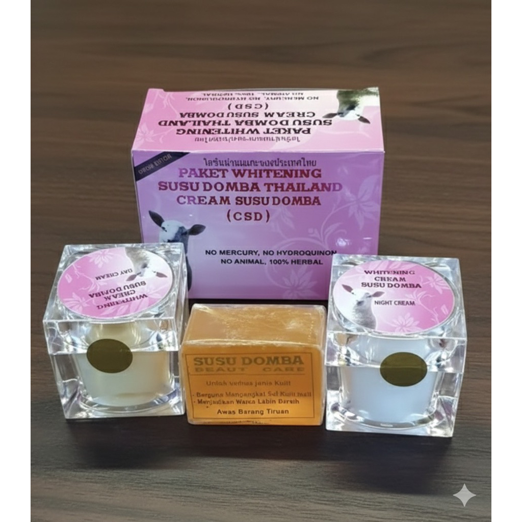 KRIM SUSU DOMBA/ PAKET SUSU DOMBA WHITENING