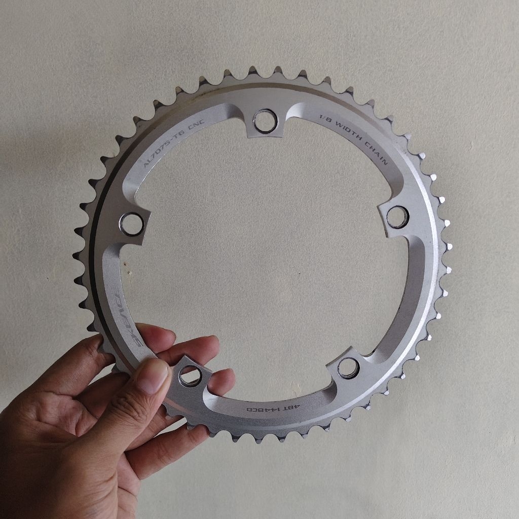 Chainring Skeace Silver 48t bcd144