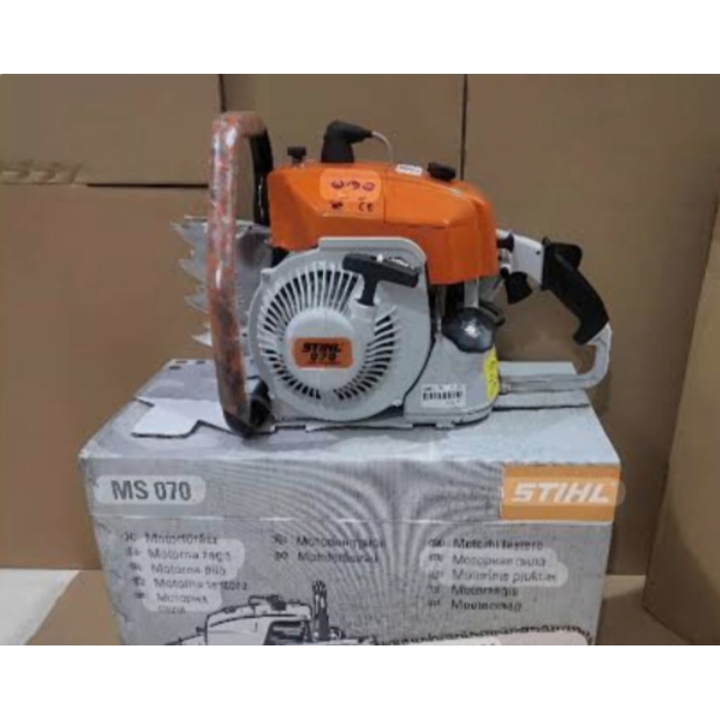 promo termurah MS070 Mesin chainsaw/mesin potong kayu STIHL asli (Tanpa bar dan Rante)