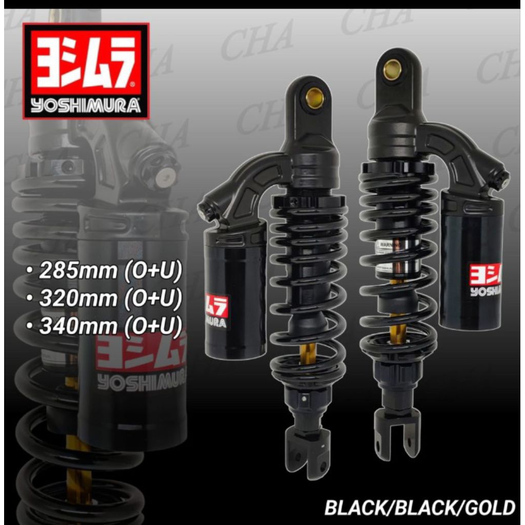 shockbreaker yoshimura model ktc evo tabung nouvo z nouvo mx nouvo gen 1 ukuran 285mm racing