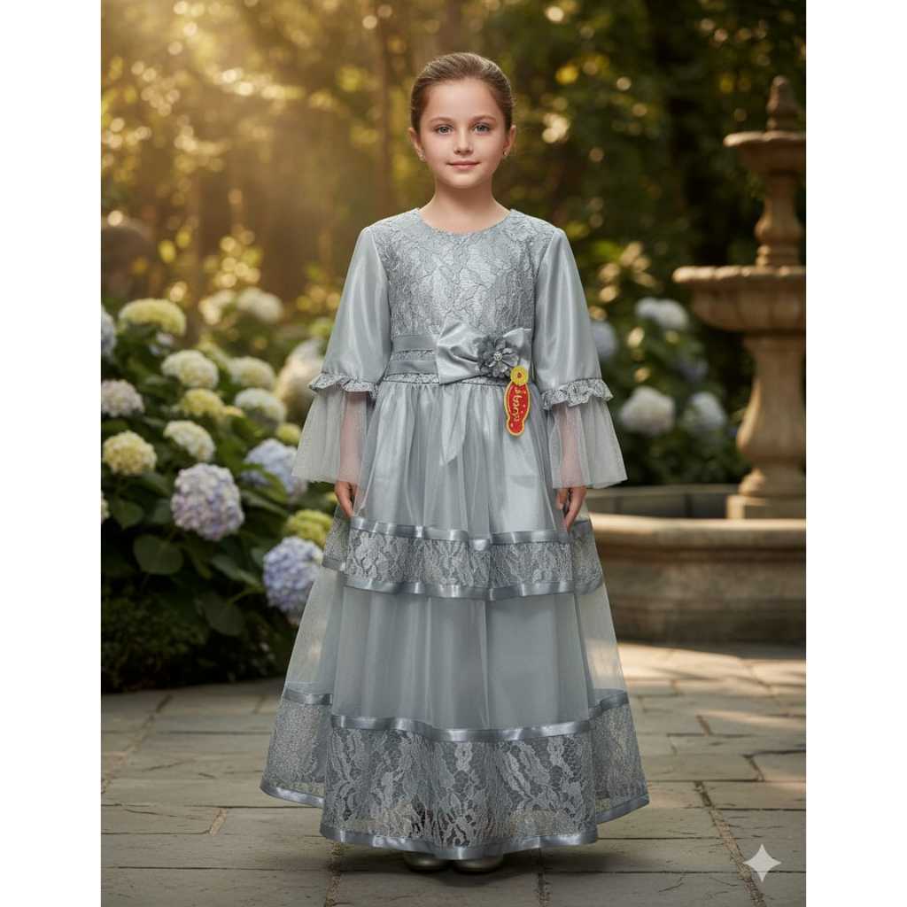 COD baju muslim anak perempuan / gaun muslim anak perempuan / dres anak muslim perempuan / baju musl