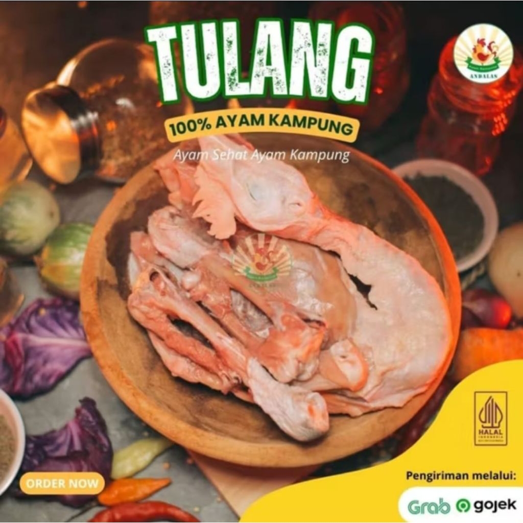 Tulang Ayam kampung Andalas 250 gr