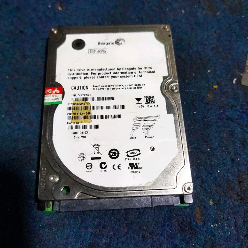 HDD hardisk laptop Seagate 2tb sentinel 93% rusak GK bisa di format apa adanya tanpa garansi ya