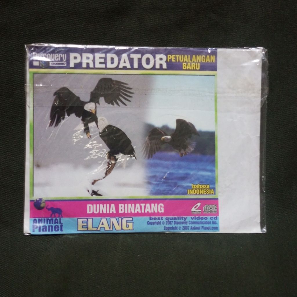 VCD Animal Planet Predator Elang Bahasa Indonesia