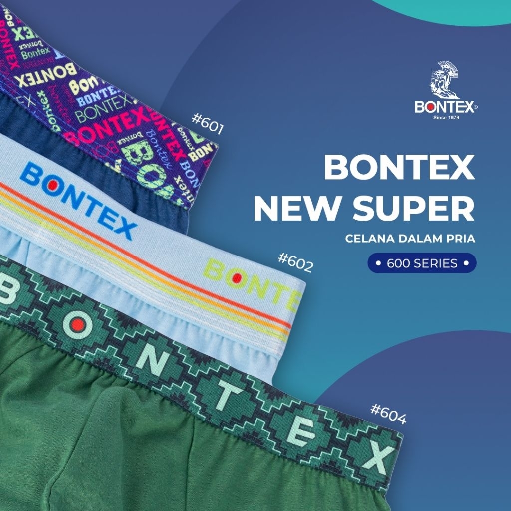 paket celana BONTEX new super isi 4 pcs versi ekonomis
