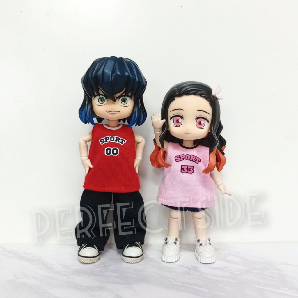 Nendoroid Clothes Varsity Jersey for Nendoroid Doll YMY Obitsu Ob11 Yomane