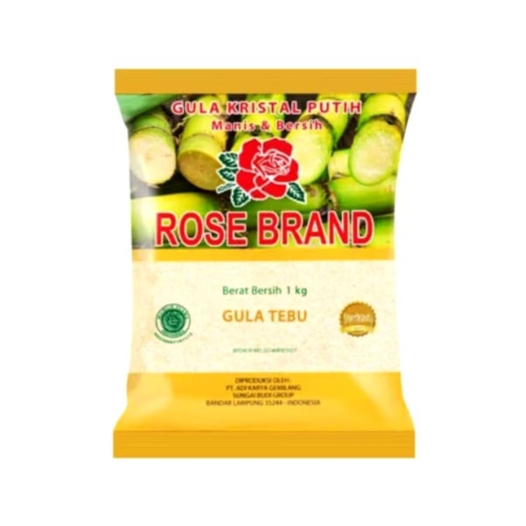 GULA PASIR ROSE BRAND 1 KG/GULA ROSE BRAND 1KG
