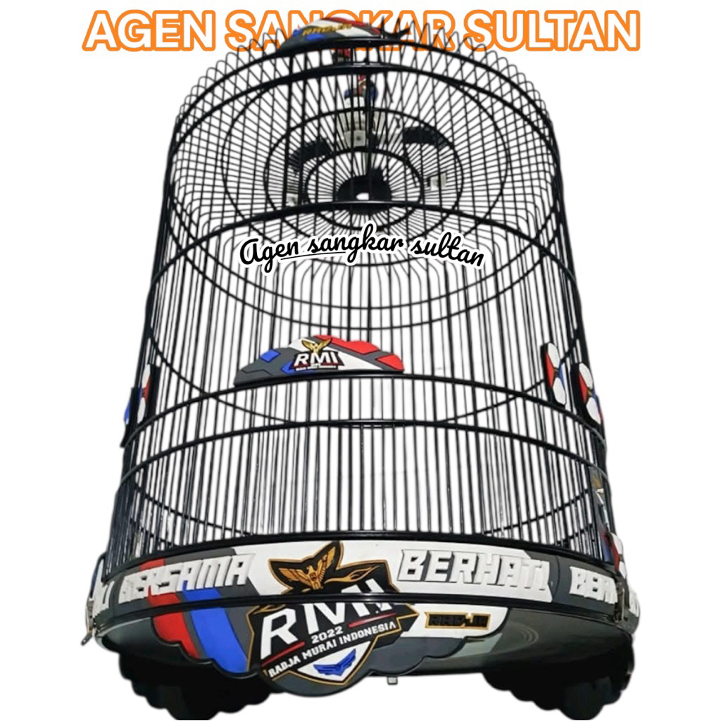SANGKAR KANDANG MURAI RADJA 3D CARBON RMI
