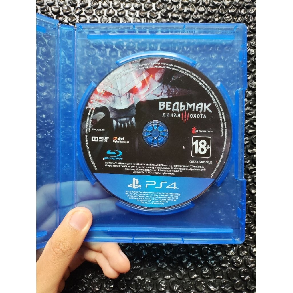 BD Kaset Ps4 The Witcher 3