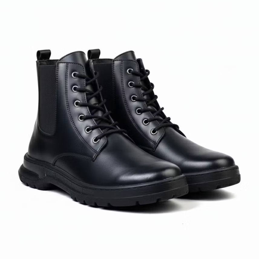 NYKRMN - Sepatu Chelsea Boots Pantofel Pdh Pria Hitam