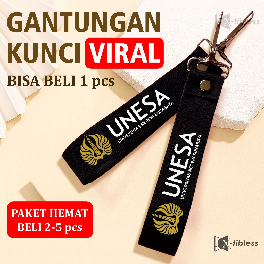 UNESA GANTUNGAN KUNCI MOTOR KEYCHAIN UNESA/BISA BELI 1 - BELI 2 MAKIN HEMAT