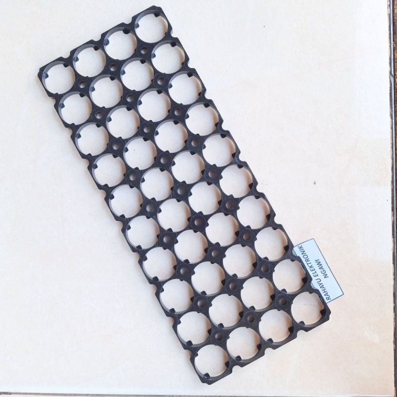 Bracket Battery 32650 Holder Baterai 32700 Slot Tempat Batu Lubang Fix Tak Bisa Ubah