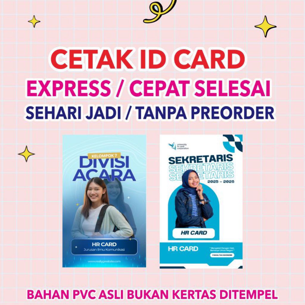 Cetak ID Card Cepat Express