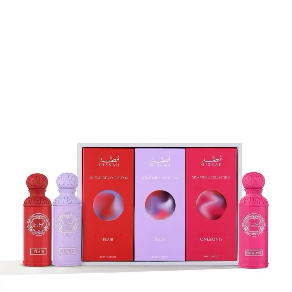 (GROSIR) Parfum Gissah Enchanted 3x50ml Parfum Arab Gissah Original