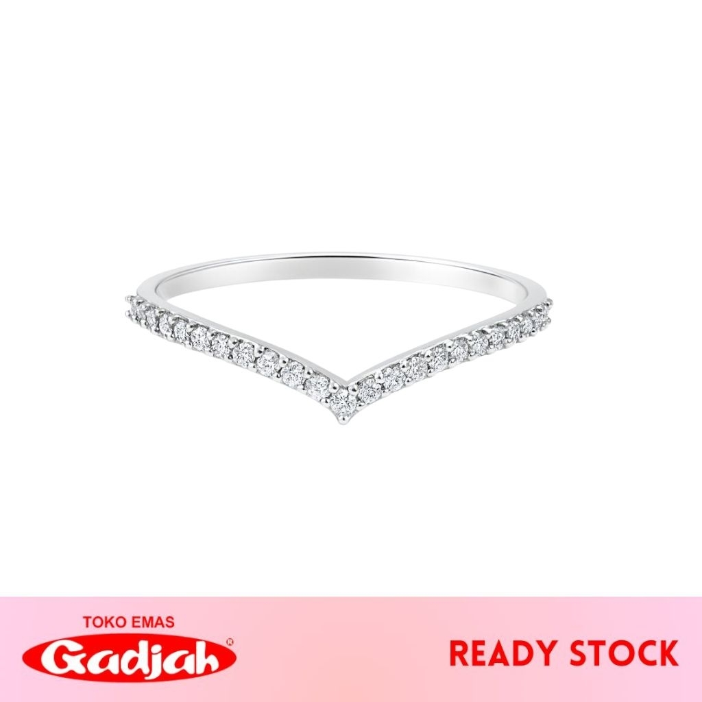 Cincin Emas Villy Whitegold - Toko Emas Gadjah