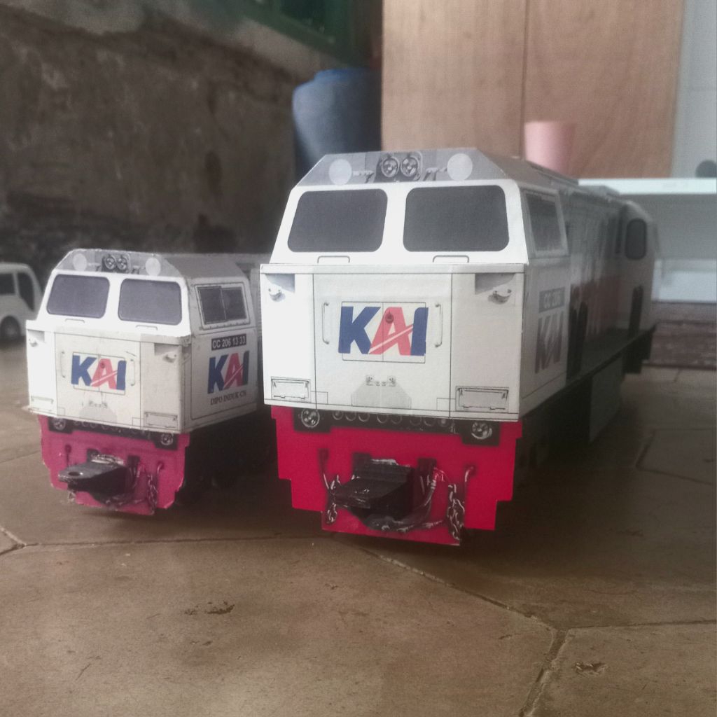 Mainan Kereta Api cc206 JUMBO KAI