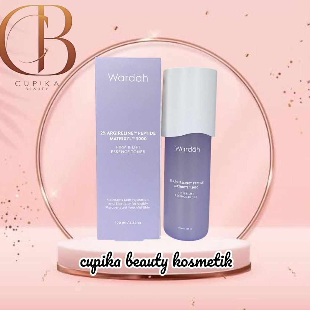 cuu,pz} WARDAH renew firm & lift essence toner 100 ml - 2% argilerine peptide matrixyl 3000
