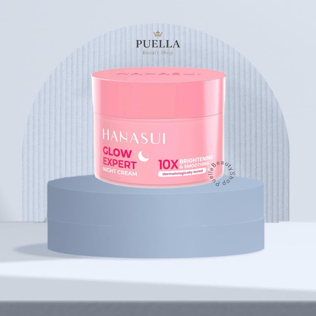 PUELLA | Hanasui Glow Expert Night Cream – Brightening & Repair | Glowing Night Treatment