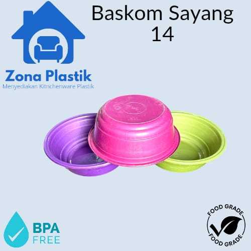 BASKOM SAYANG 14 METALIC - EMBER PLASTIK JUMBO - BASKOM HAJATAN JUMBO SUPER TEBAL