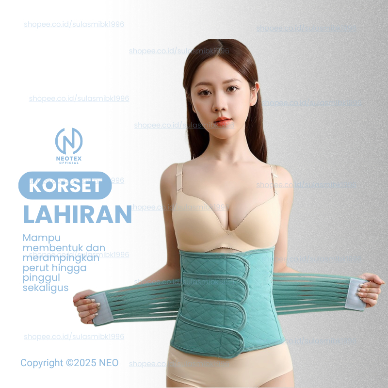 Korset Pelangsing Perut Buncit Ibu Pasca Melahirkan Sesar SC Cesar Normal Stagen GURITA BARU Corset 