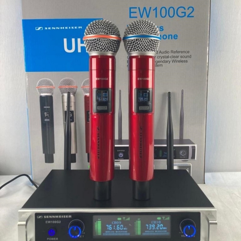 MIC WIRELESS SENNHEISER EW100 G2 / EW100 G2 HANDHELD