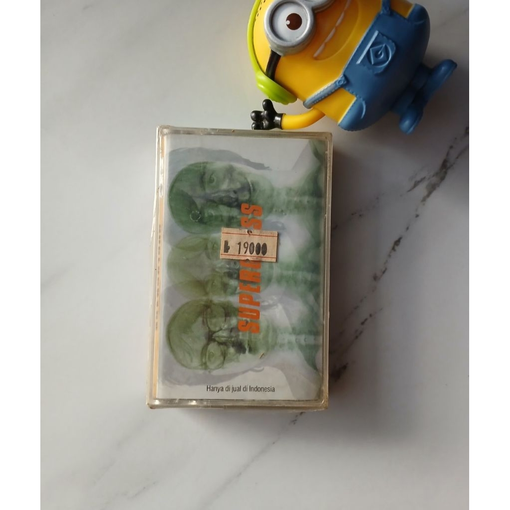 kaset pita supergrass segel