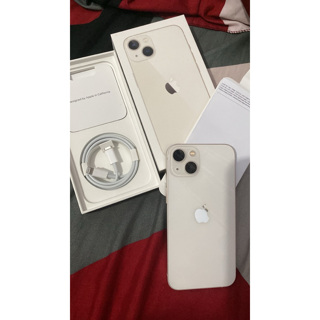 hp ip second 13 128gb  7bulan pemakaian adaptor ori