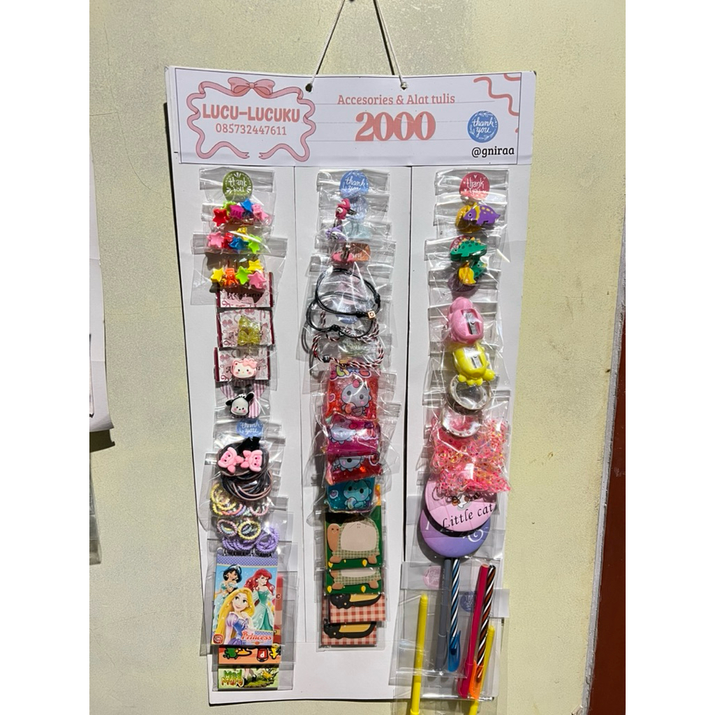 PAKET USAHA RENCENGAN ACC DAN ATK