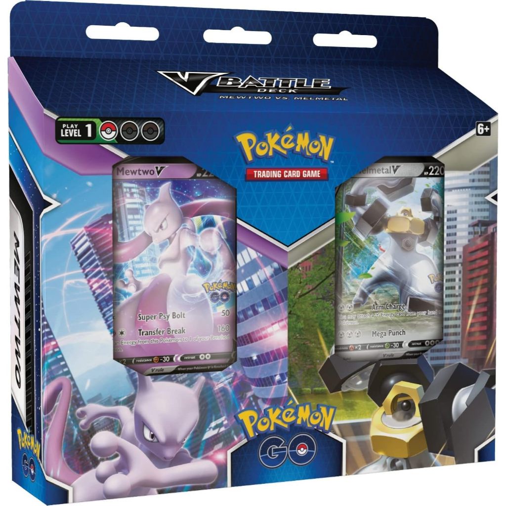 The Pokemon TCG: Pokemon GO V Battle Deck Mewtwo vs. Melmetal