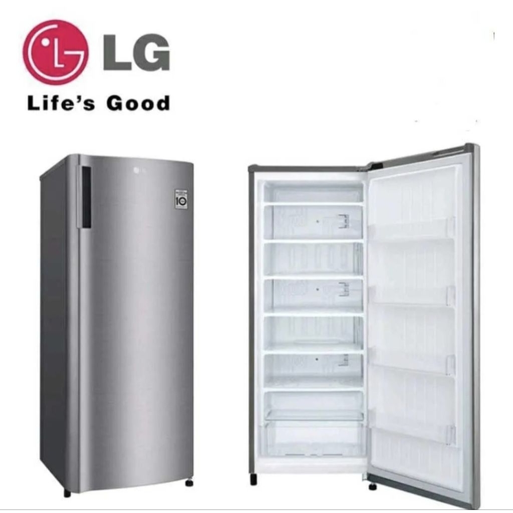 KULKAS FREEZER LG 6 RAK GN INV 304 SL