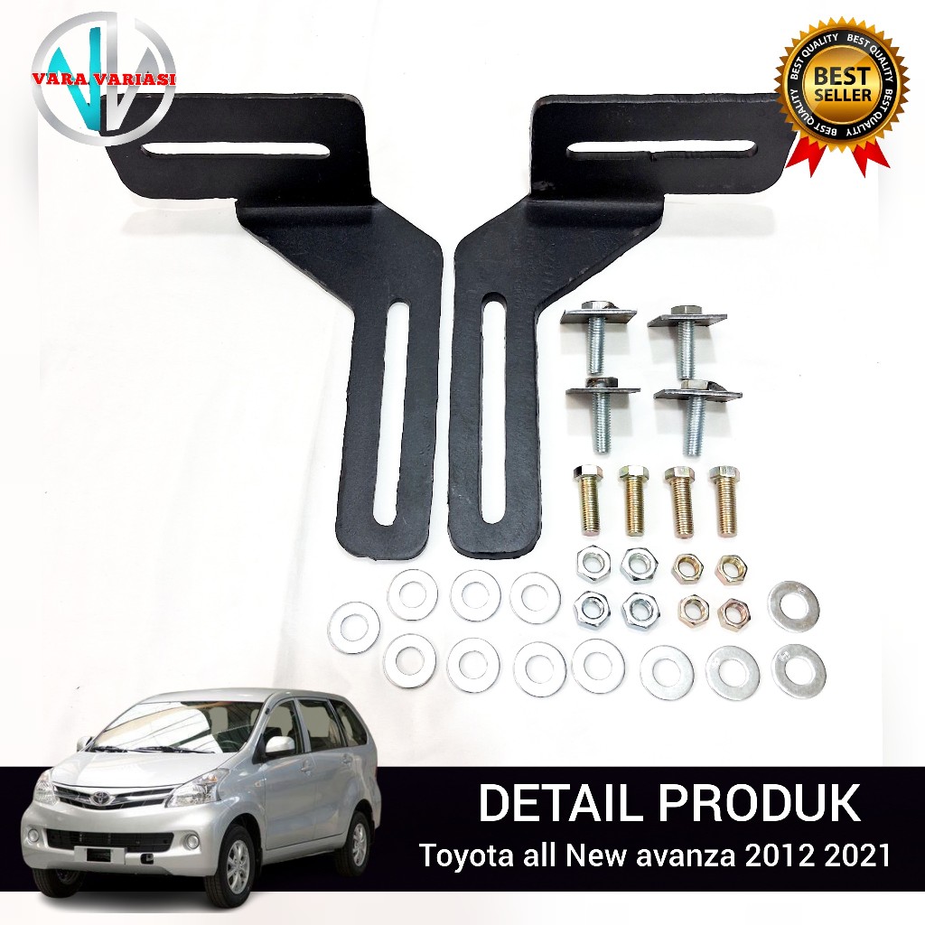 Breket Dudukan Towing Belakang Mobil Avanza 2012 - 2021