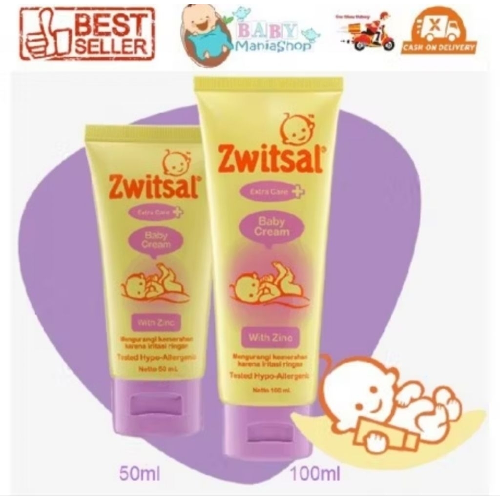 Zwitsal Extra care baby cream