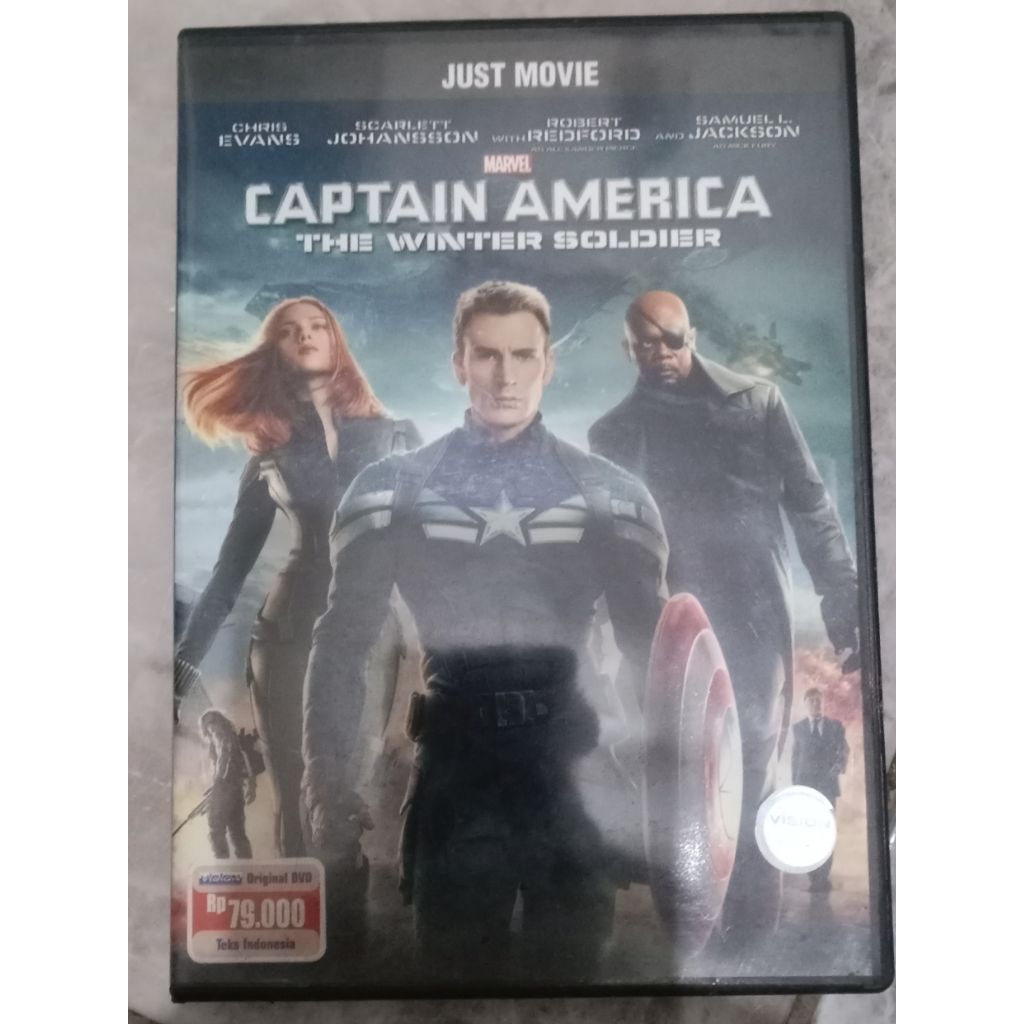 kaset DVD original captain America winter soldier