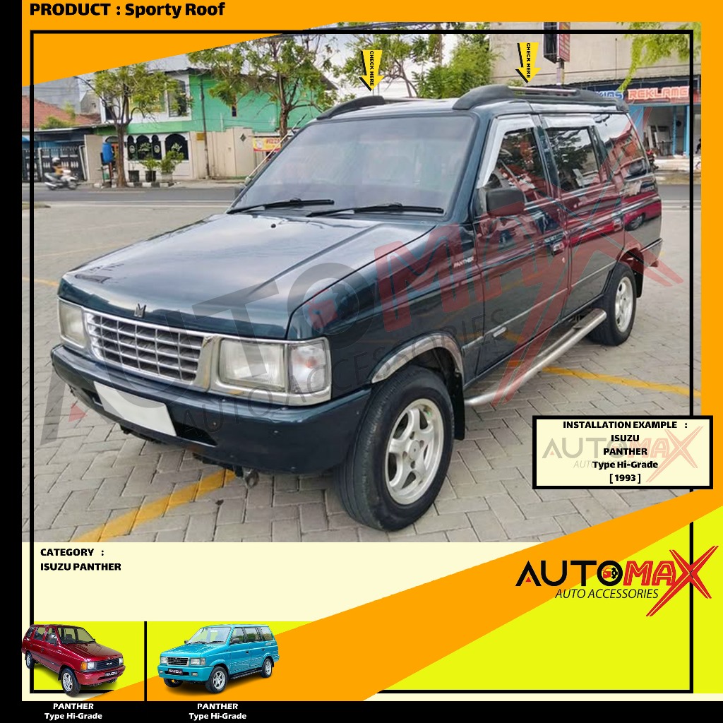 SPORTY ROOF / ROOF RAIL SPORTY DAITONY PANTHER 1993 UP