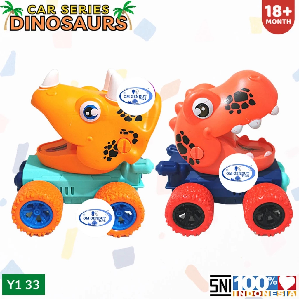 Gt Mainan Mobil Dinosaur Car Series Y1 33