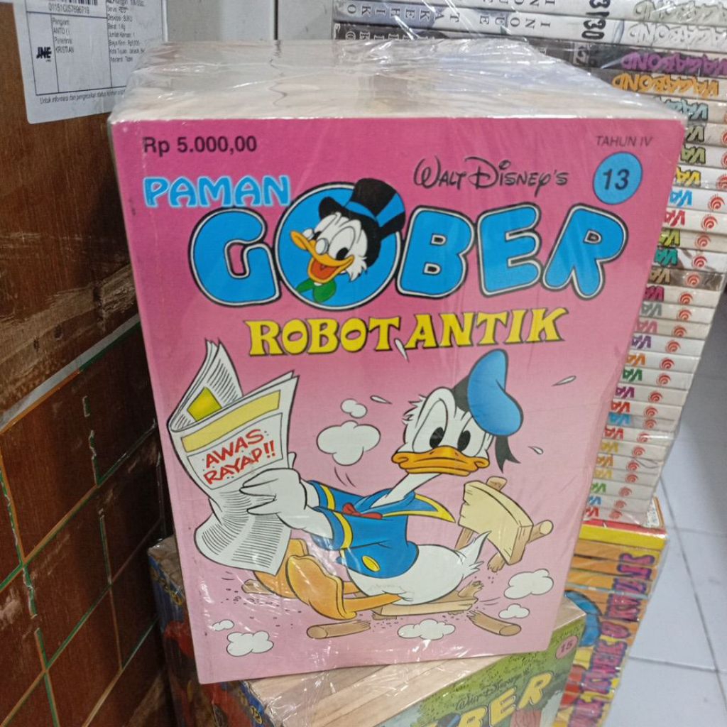 komik cerita alll paman gober 1 set tamat ada 5judul