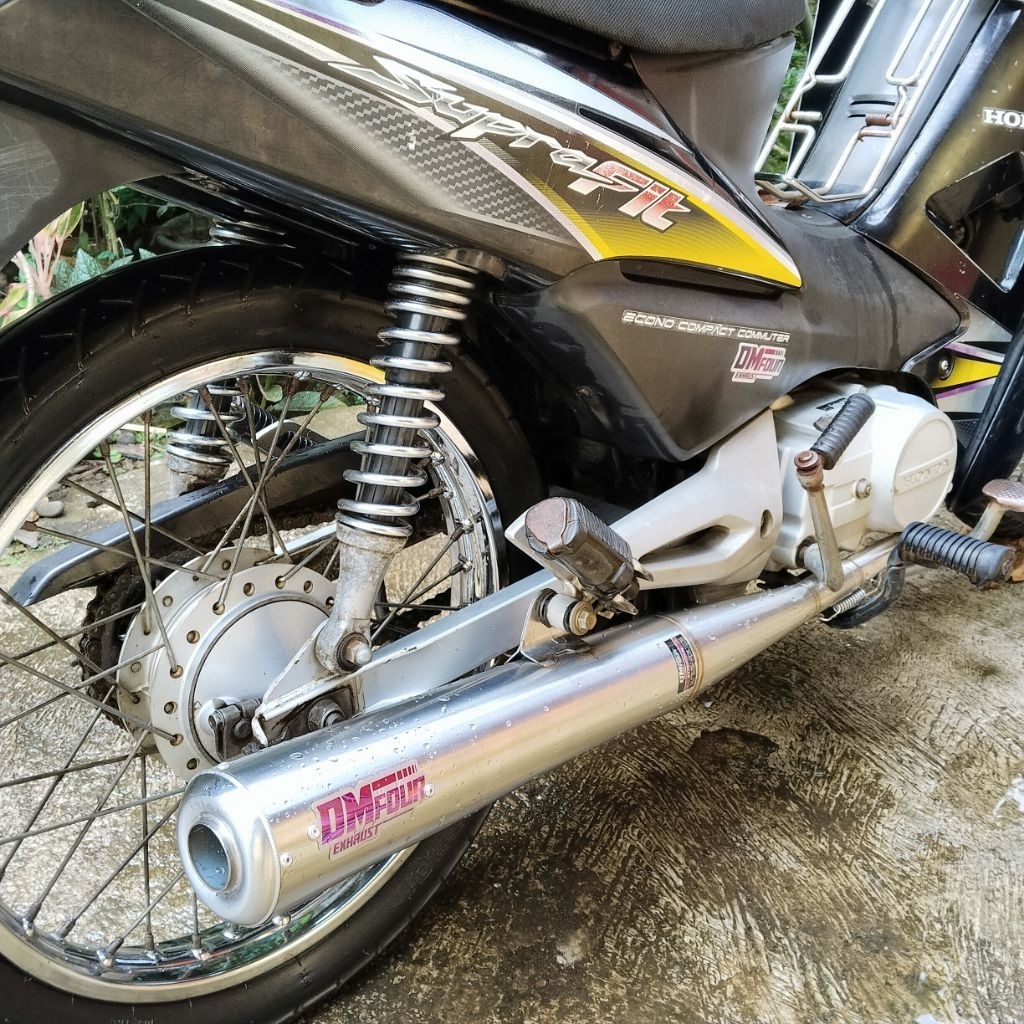 KNALPOT STANDAR RACING SUPRA FIT NEW ORIGINAL DM FOUR EXHAUST