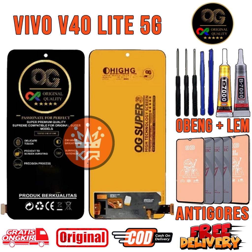Lcd VIVO V40 LITE  5G Original ORI OEM Quality Lcd Touchscreen Fullset